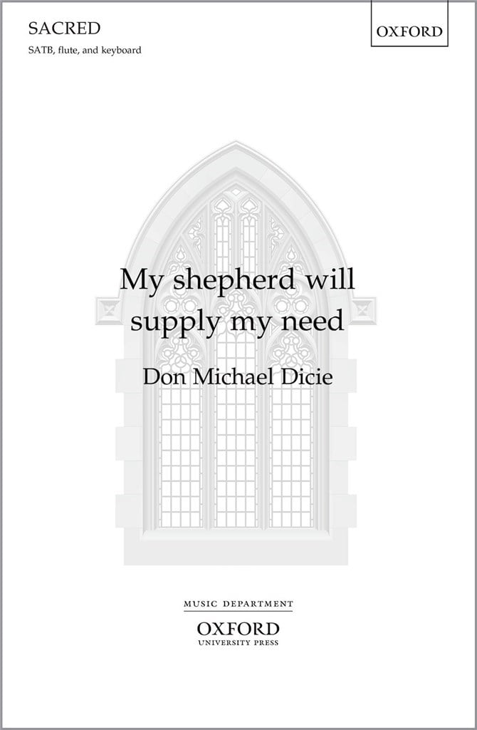 My shepherd will supply my need